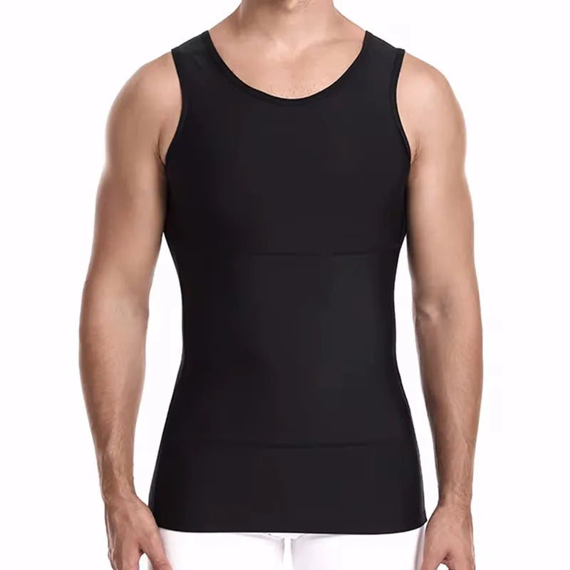 Men Body Shaper and Undershirt Compression Vest. - BLAKESTORE-NG