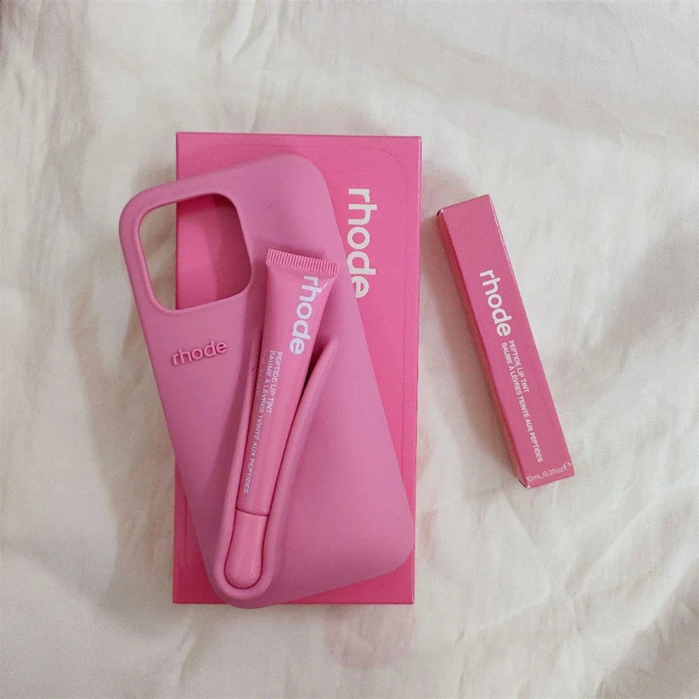 Lipstick Silicone DIY Phone Case For iPhone.