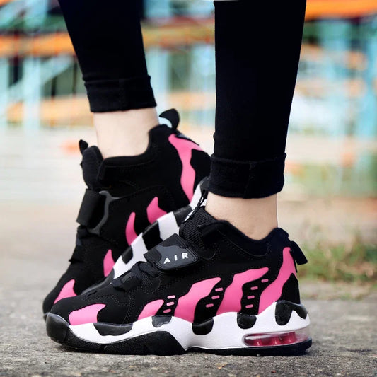 Sport Running Sneakers for Men. Air Cushion Jogging Shoe. Breathable Sneakers for Men.