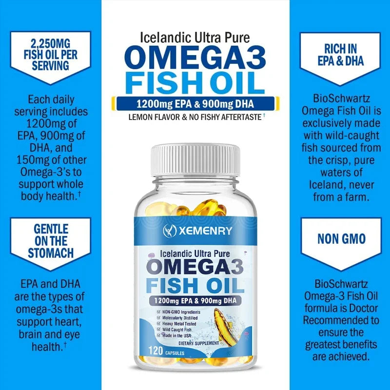 Omega 3 Fish Oil Capsules