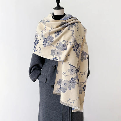New Elegant Ladies' Jacquard Scarf.