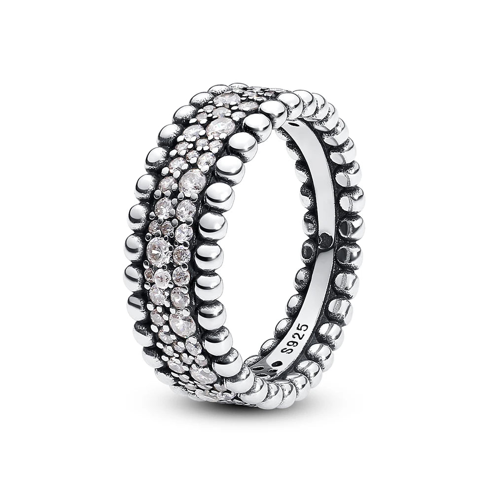 Love heart 925 Sterling Silver Rings For Women - BLAKESTORE-NG