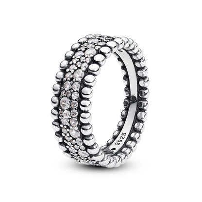 Love heart 925 Sterling Silver Rings For Women - BLAKESTORE-NG