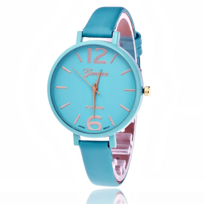Luxury Women Quartz Watch with Silica Gel Strap. - BLAKESTORE-NG