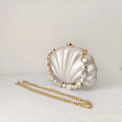 Acrylic Shell Ladies Clutch Purse.