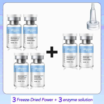 BLAKESTORE-NG Buy 2 get 1 free Polypeptide Placenta Freeze-dried Powder Essence Repair Facial Hydrating Nourishing Pore Shrinking Skin Rejuvenate Skin Care