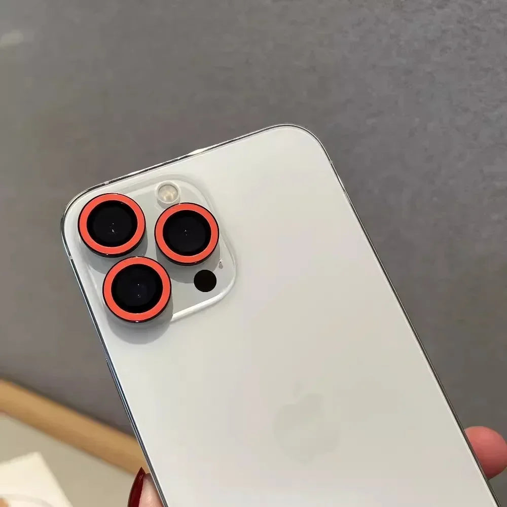 2-3Pcs Luminous Ceramic Camera Protector Film For IPhone.