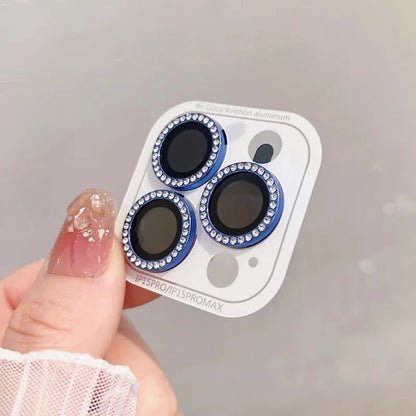 2-3Pcs Diamond Camera Lens Protector For IPhone.