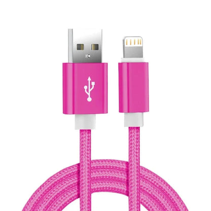 Metal Braided USB IPhone Charger Cable for iPhone.