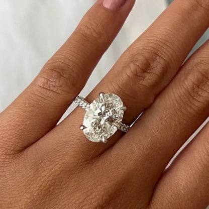 Moissanite Ring