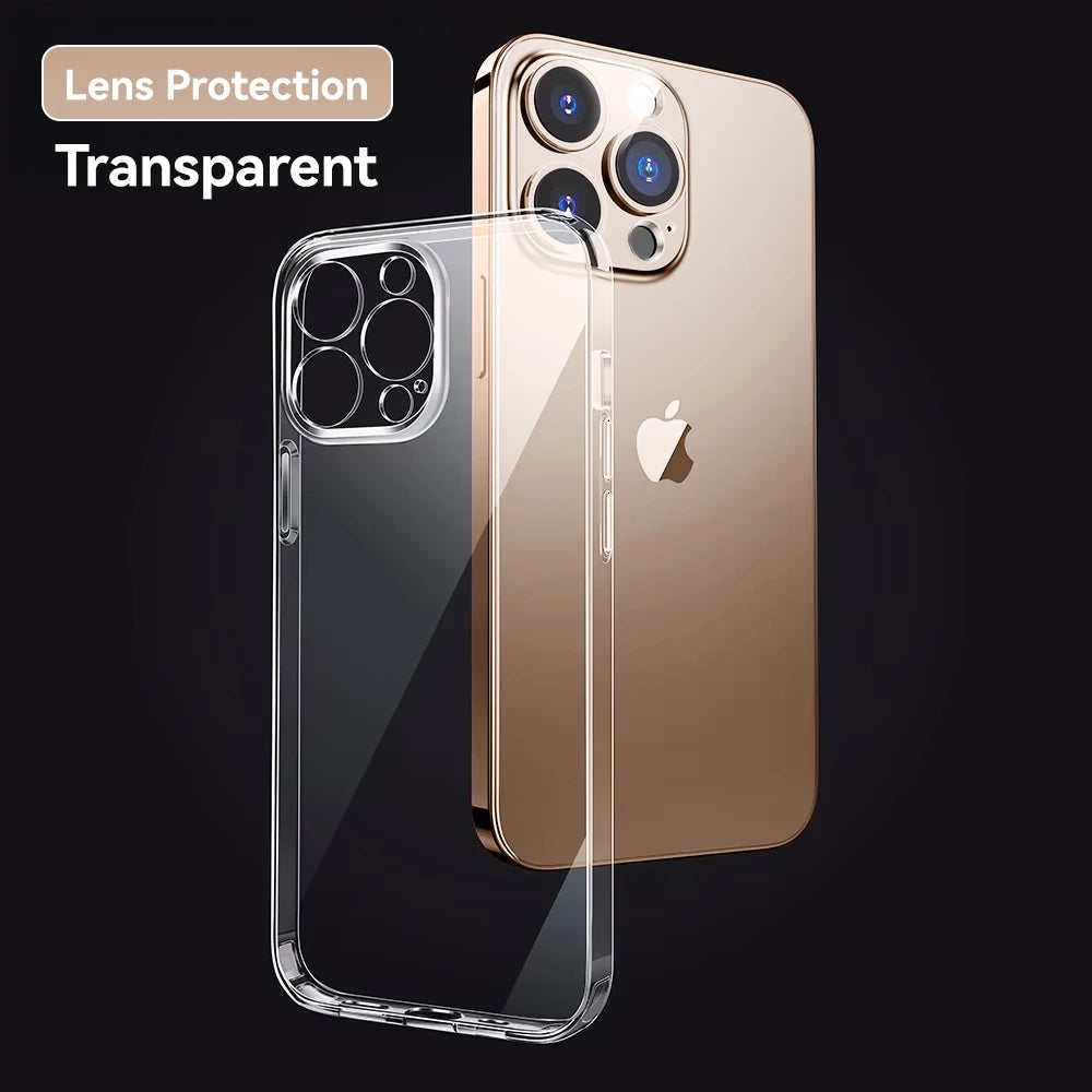 Clear Iphone case.