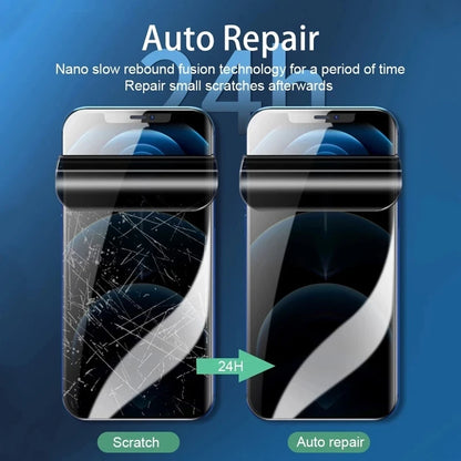 3Pcs Anti-Spy Hydrogel Film iPhone 16 15 14 13 12 11 Pro Max.