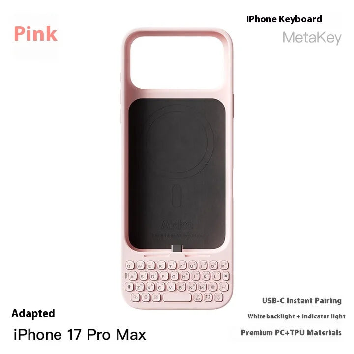 Magnetic Keyboard Case for IPhone 17 Pro max