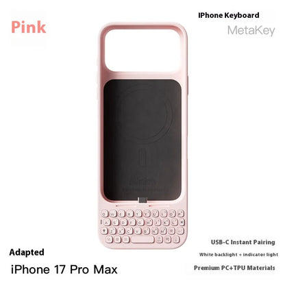 Magnetic Keyboard Case for IPhone 17 Pro max