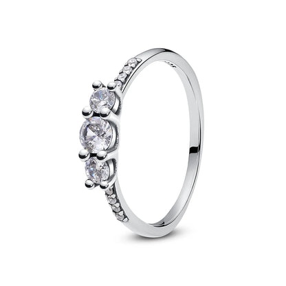 Love heart 925 Sterling Silver Rings For Women - BLAKESTORE-NG
