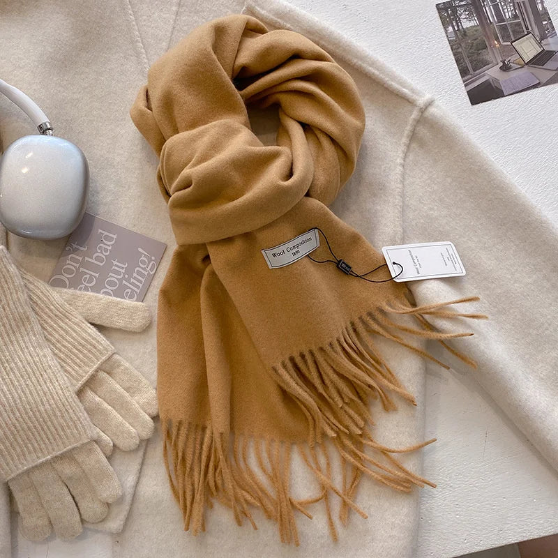 Winter Wool Scarf For Women