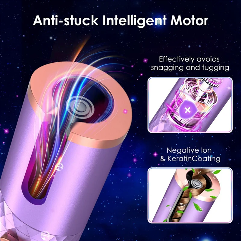 Automatic Cordless Hair Curler.