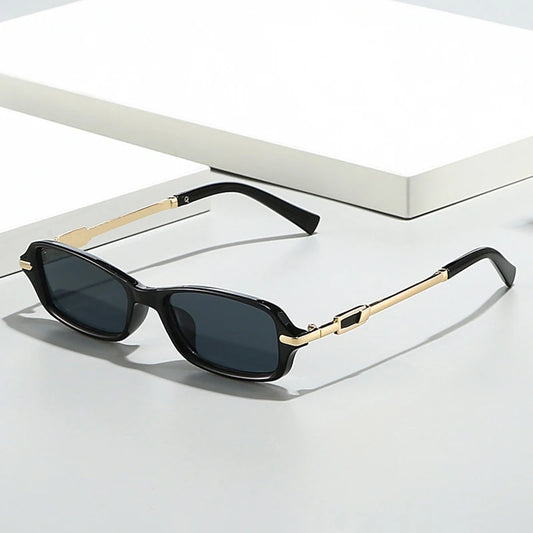 Small Rectangle Men Sunglasses Shades UV400.