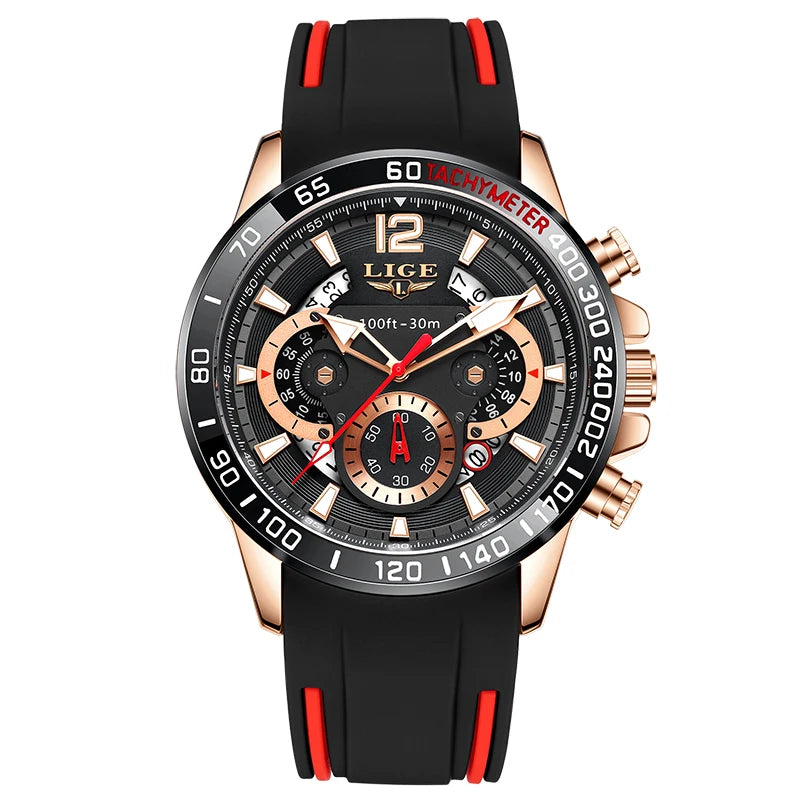Luxury Fashion Quartz Man Watch.