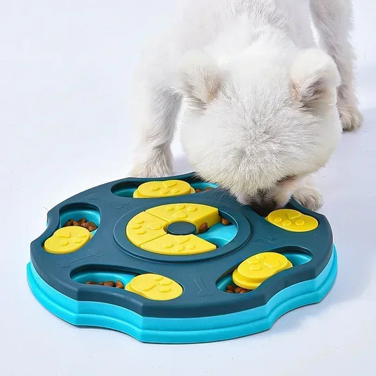 Dog Puzzle Toys Slow Feeder Puppy food dispenser.