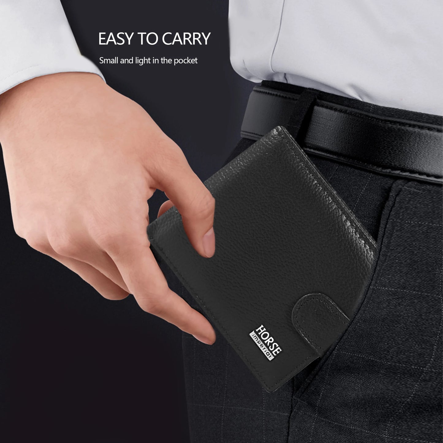 Men's Genuine Leather Wallet.