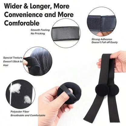 1Pc Edge Melt Band With Ear Protector Hair Band