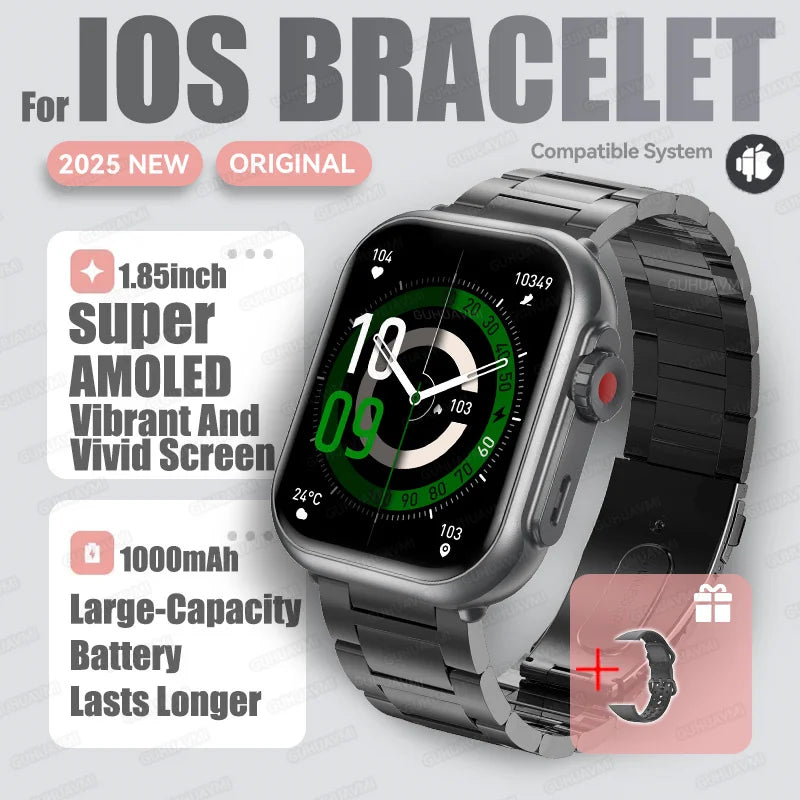 Android Smart Watch-Unisex 1.85-Inch.