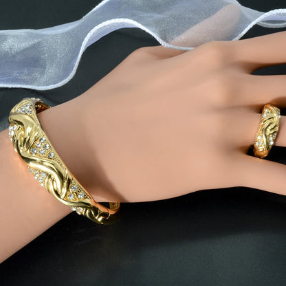 4 Pcs Jewelry Design Set. High Quality 18K Gold Plated. - BLAKESTORE-NG