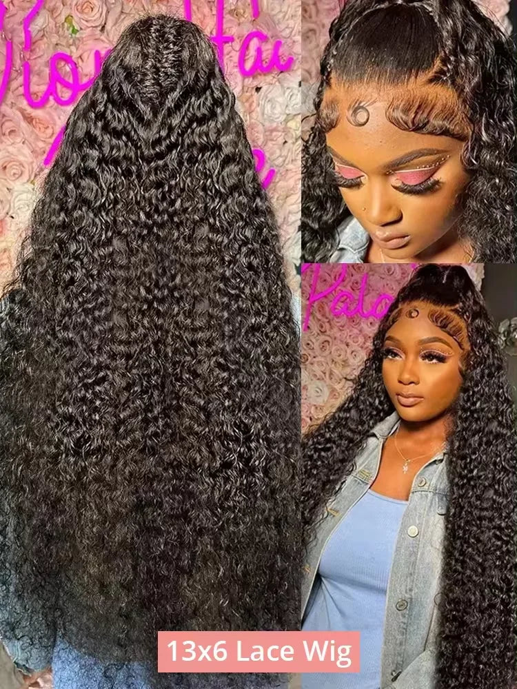 Curly Wigs HD Lace Wig 13X6 Human Hair. - BLAKESTORE-NG