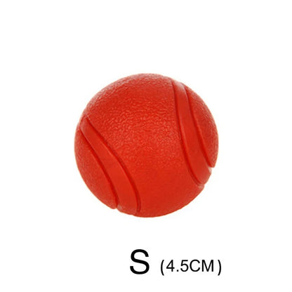 Indestructible Chew Proof Rubber Ball.