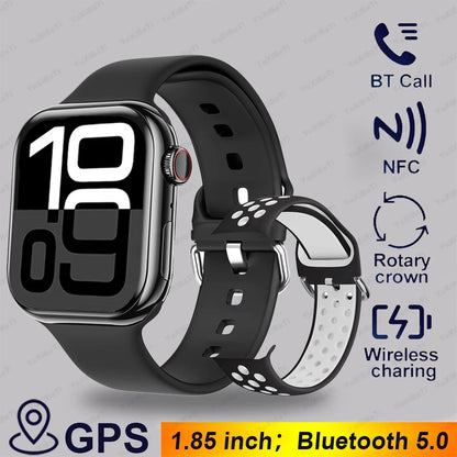 Smart Watch Always on Display GPS Sport Watches for Apple and Android Phones - BLAKESTORE-NG