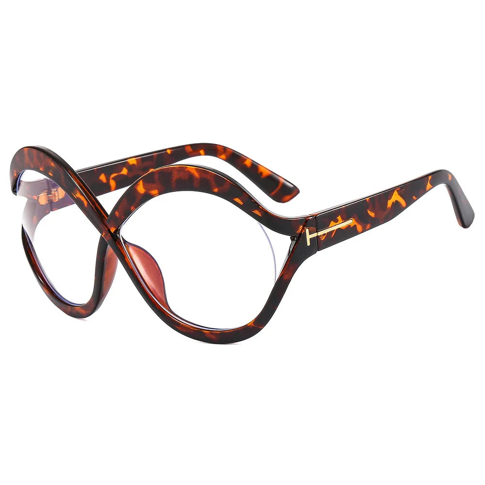 New Oversized Circular Frame Sunglasses for Women