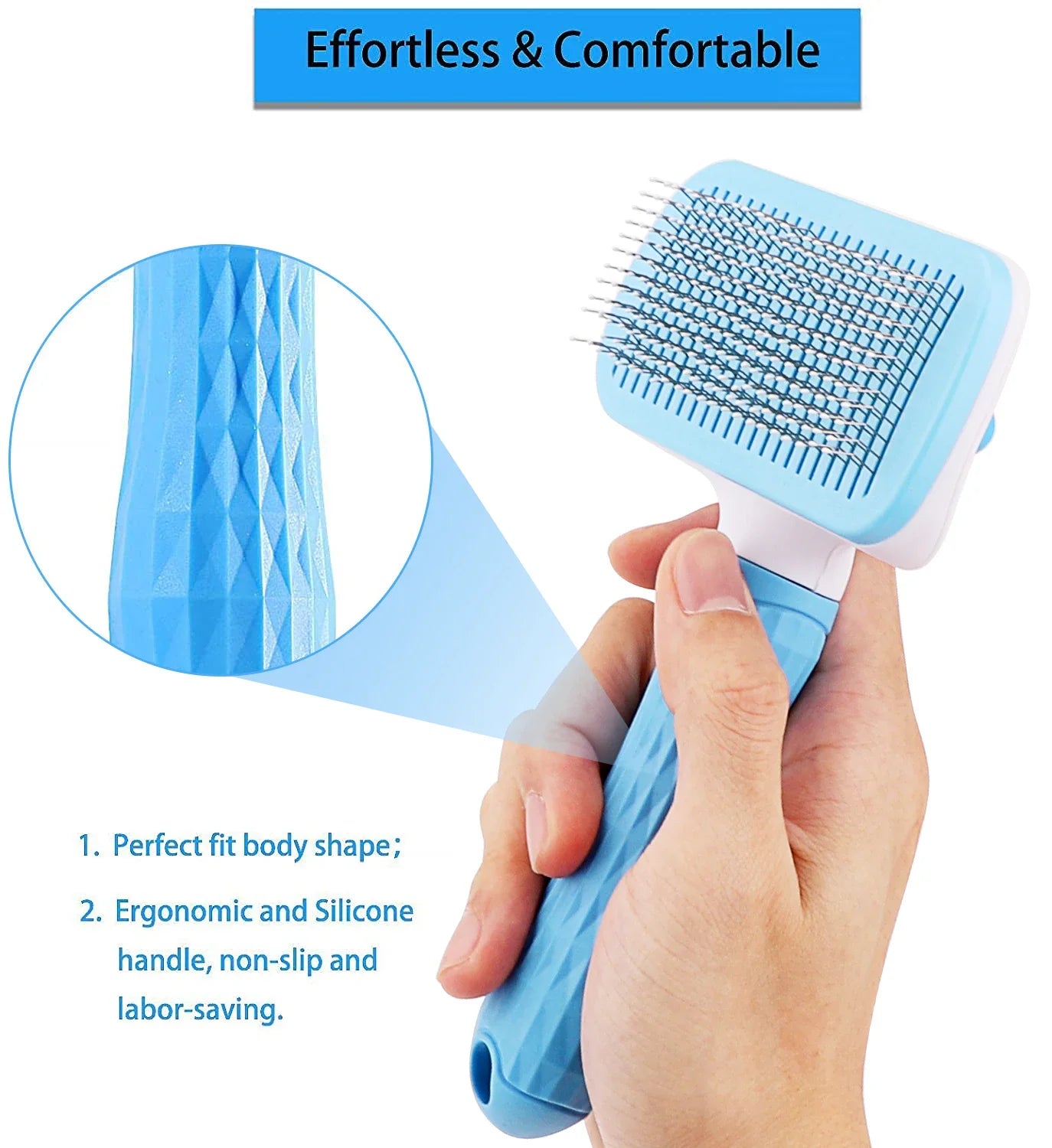 Dog Hair Remover Brush for Cat & Dog.