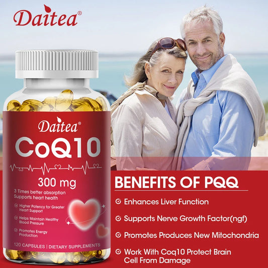 CoQ10 300mg Super 3x Absorption Antioxidant.