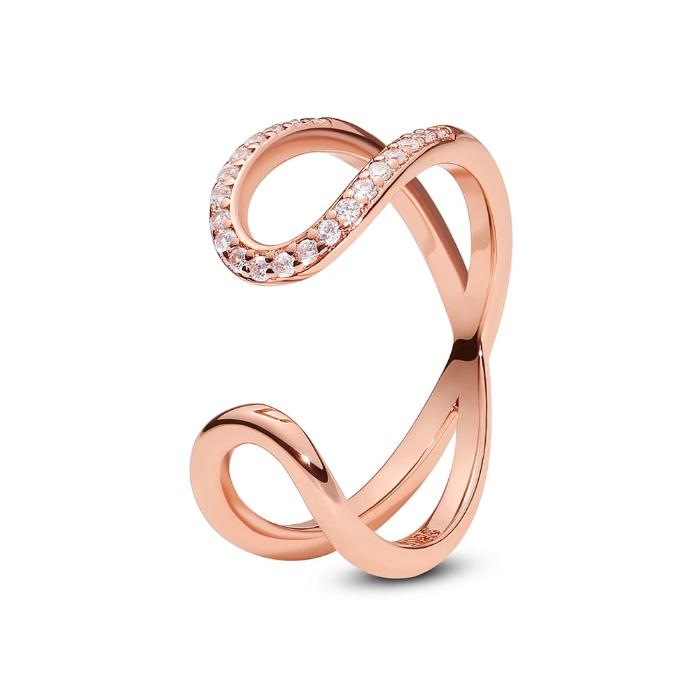 Love heart 925 Sterling Silver Rings For Women - BLAKESTORE-NG
