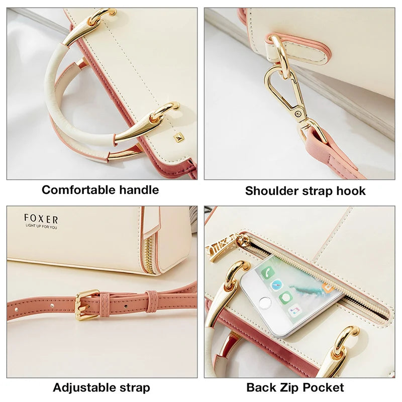 Large Tote Luxury Design Crossbody Purse.