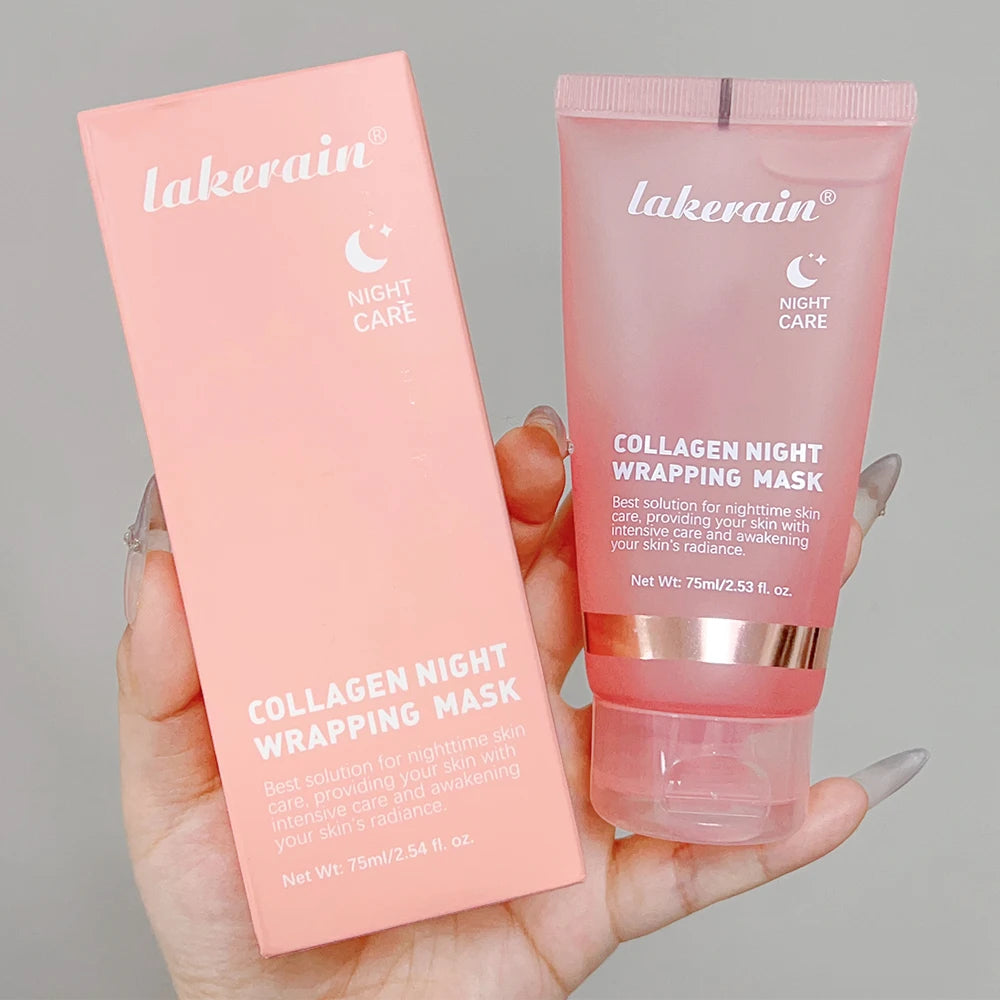 Night Collagen Peel off Wrapping Mask for All Skin Types - BLAKESTORE-NG