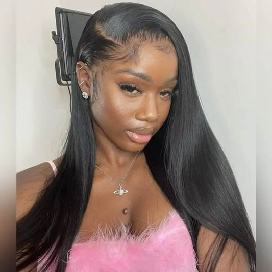 13x6 hd lace frontal human Bone Straight. - BLAKESTORE-NG