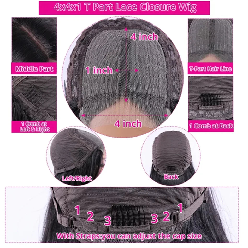12A Ready To Go Bone Straight Bob Wig Lace Frontal 100% Human Hair. - BLAKESTORE-NG