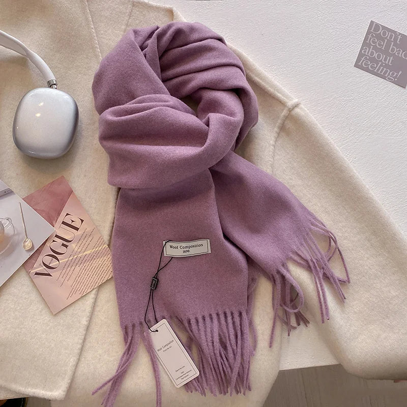 Winter Wool Scarf For Women