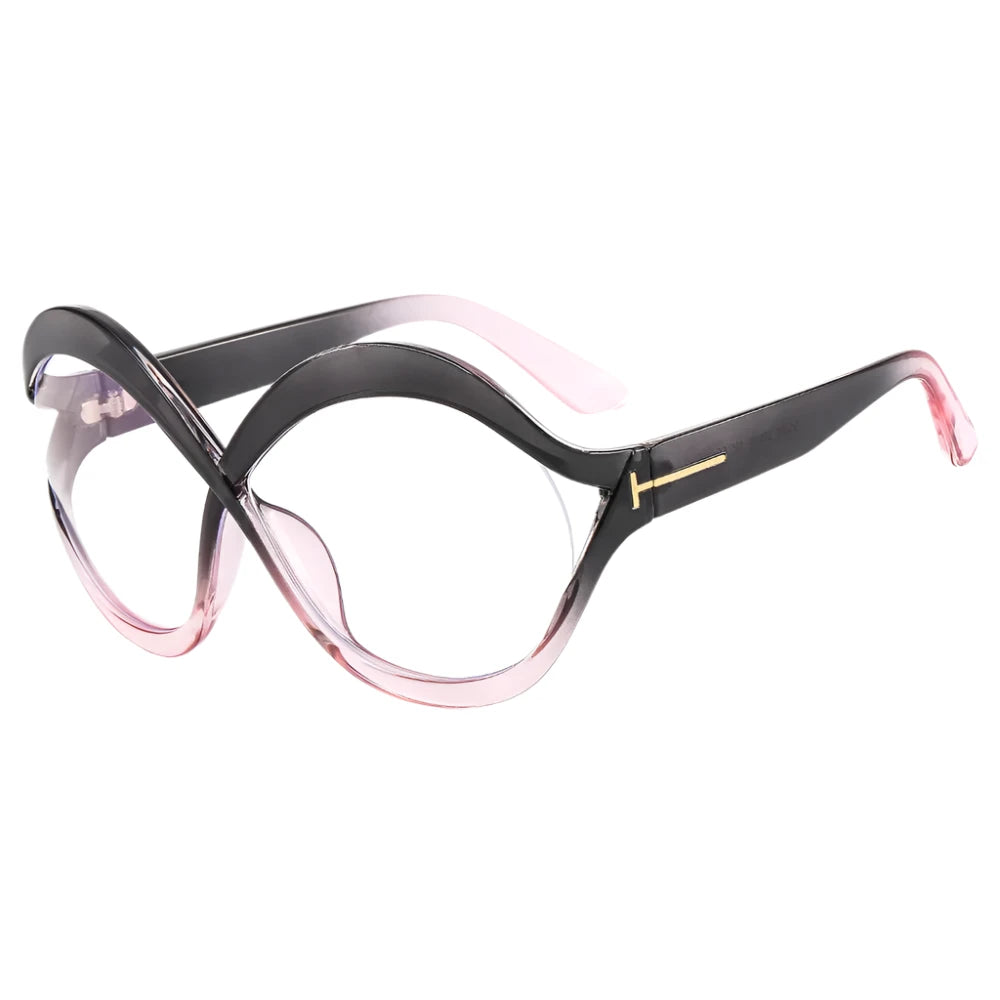New Oversized Circular Frame Sunglasses for Women