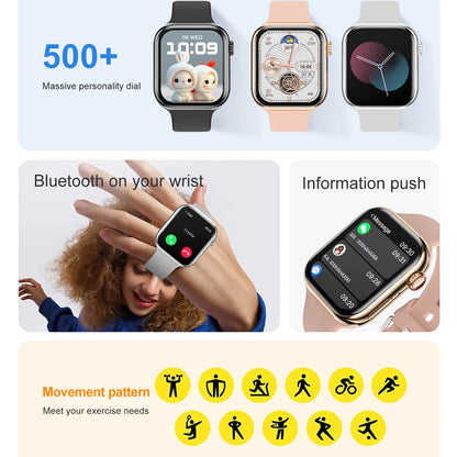 Smart Watch Always on Display GPS Sport Watches for Apple and Android Phones - BLAKESTORE-NG
