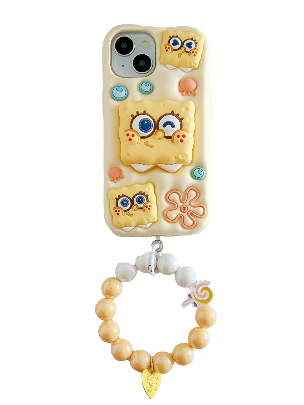 3D Cute Cartoon SpongeBob Phone Case