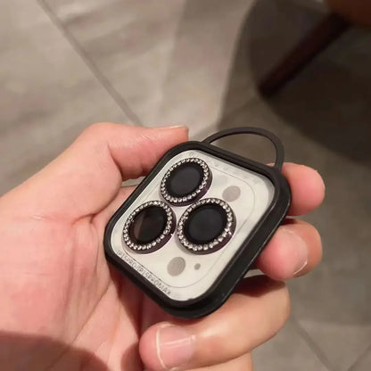 2-3Pcs Diamond Camera Lens Protector For IPhone.