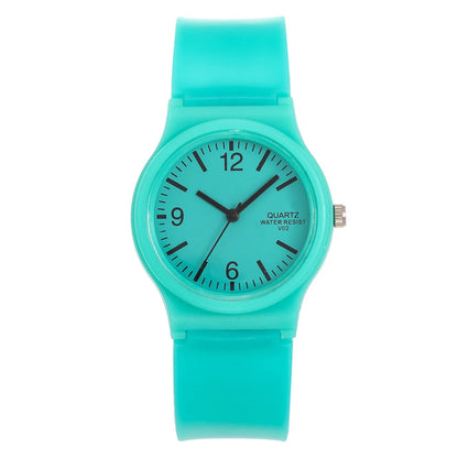 Luxury Women Quartz Watch with Silica Gel Strap. - BLAKESTORE-NG