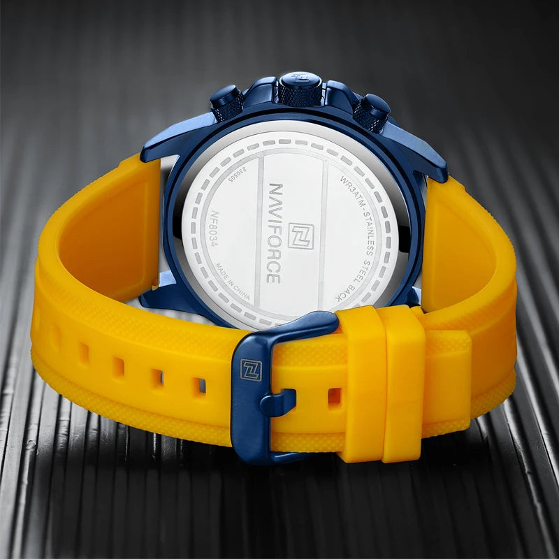 Men Wristwatch Fashion Casual Quartz Date Luxury Watches. - BLAKESTORE-NG