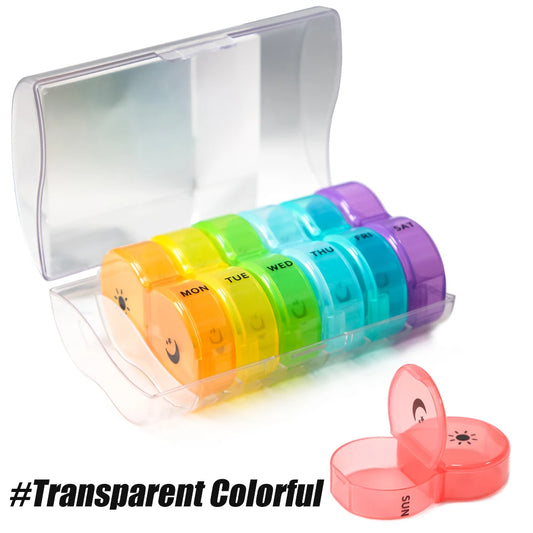 Large Weekly Pill Organizer - BLAKESTORE-NG