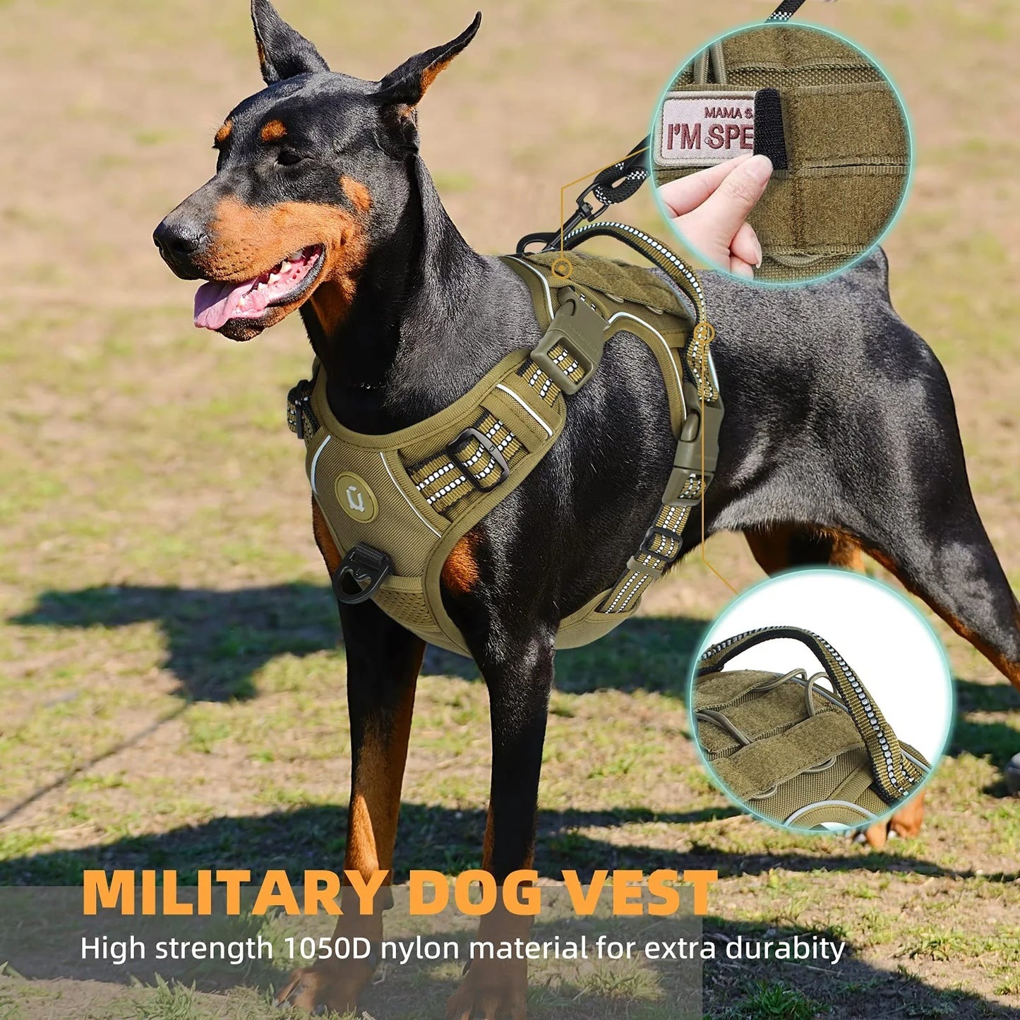 Dog Harness for Middle - Large Dog.