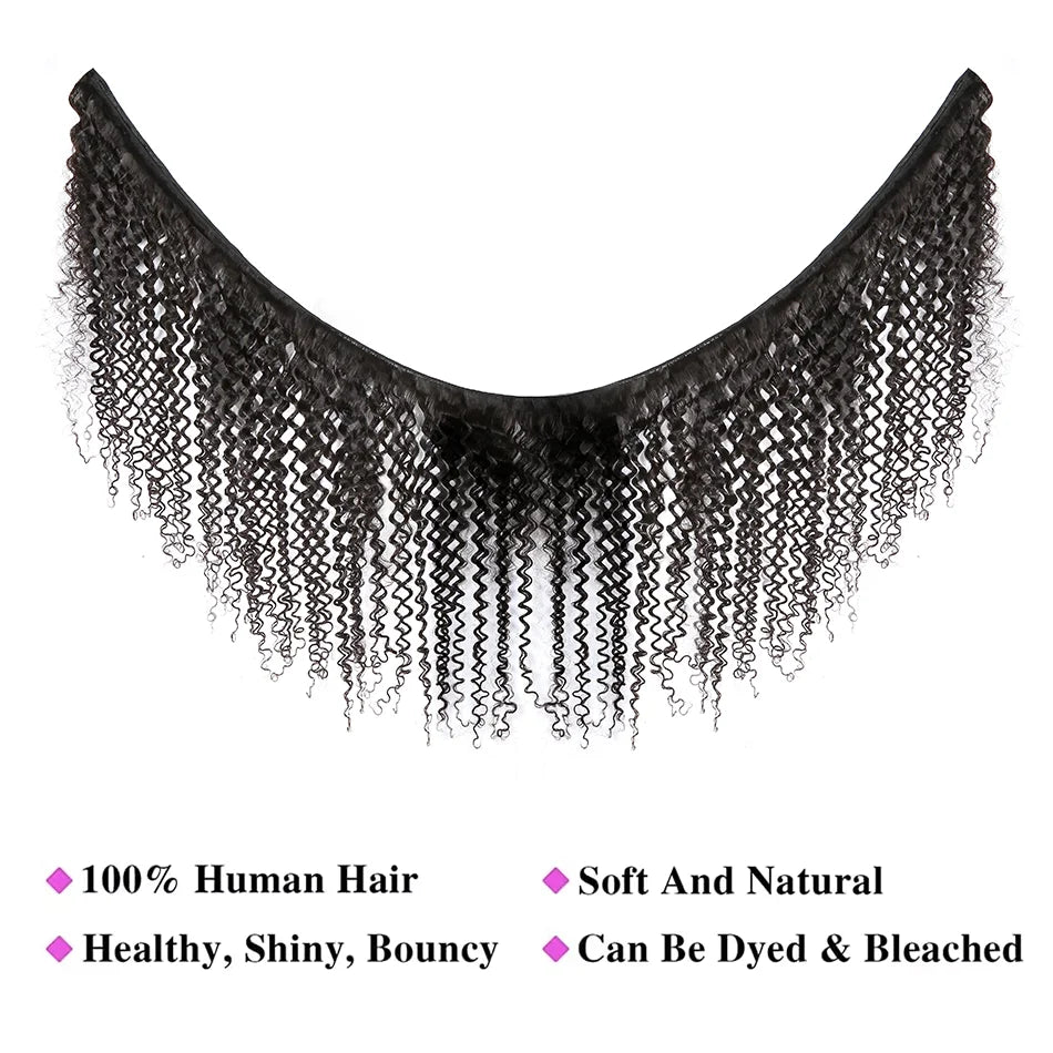 Unprocessed Raw Virgin 100% Human Hair Water Wave Extensions.
