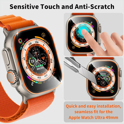 Tempered Glass for Apple Watch Ultra 49mm HD Screen Protector. - BLAKESTORE-NG
